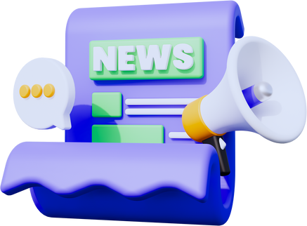 News 3D Icon