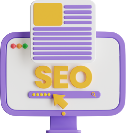 Seo 3d Illustration